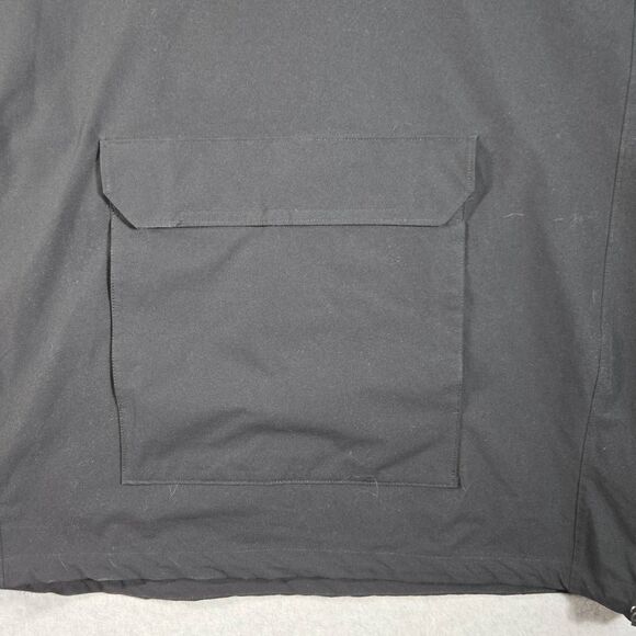 Zero Foxtrot Jacket Mens XXL Hooded Windbreaker Polyester Skull Military - Picture 3 of 12